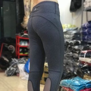 QUẦN ÁO THỂ THAO NỮ DÀI PHỐI LƯỚI