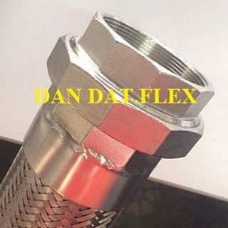 Ống thép mềm inox ống luồn dây điện bọc nhựa ống mềm inox ống ruột gà inox ống giãn nở chống rung chịu nhiệt cao