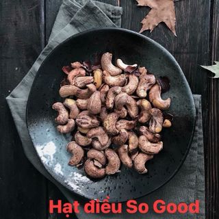 Hạt điều rang muối Bình Phước nguyên vỏ lụa