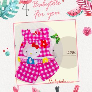 Bộ Tole bé gái ngắn 1-16