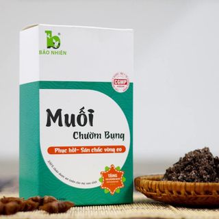 Muối chườm bụng Bảo Nhiên - Săn bụng giảm eo mờ rạn