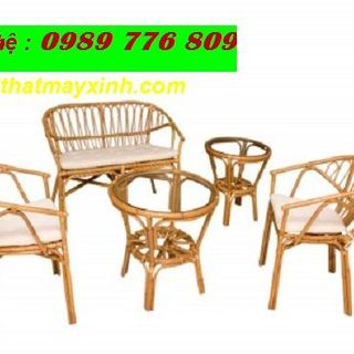 Xưởng ghế mây tự nhiên bàn ghế sofa mây thật