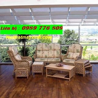 Xưởng ghế mây tự nhiên bàn ghế sofa mây thật