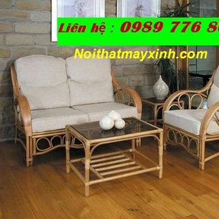 Xưởng ghế mây tự nhiên bàn ghế sofa mây thật