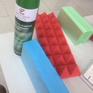 Sỉ keo xịt đa năng cầm tay PJ 77 dán mút xốp