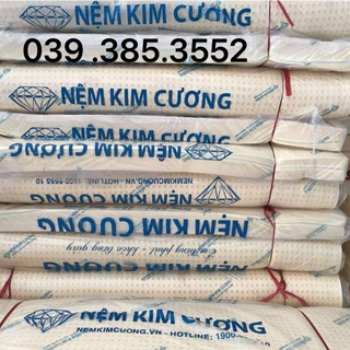 Nệm Cao Su Kim Cương Happygold 160x200x10cm