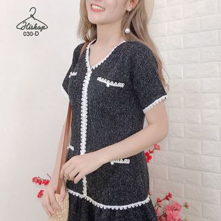 ĐẦM ĐUÔI CÁ PHỐI REN