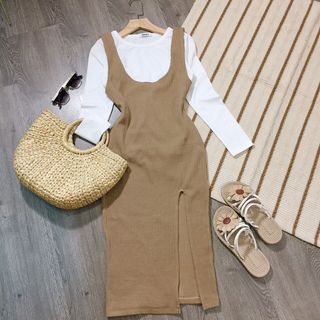 sét yếm áo tay dài