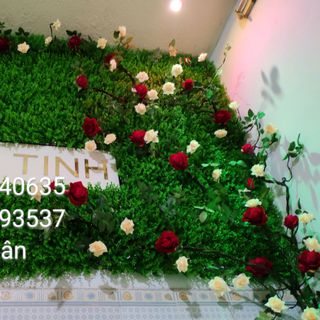 Tường cây giả