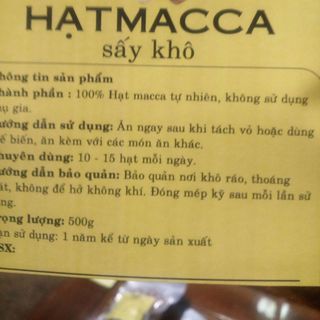 Hạt Macca Sấy Đắk Lắk