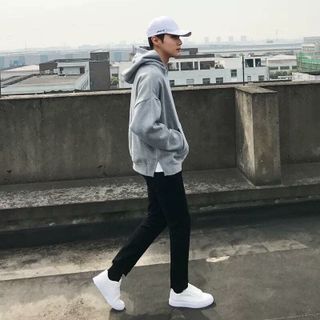 ÁO HOODIE THUN TEEN - cotton 002