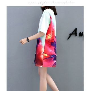 áo thun from rộng 3D biển nước