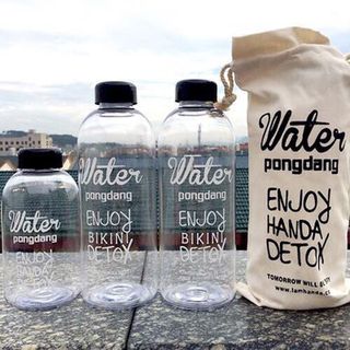 BÌNH DETOX sz 600ml kèm túi vải