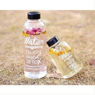 BÌNH DETOX sz 600ml kèm túi vải