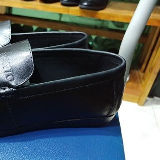 giầy lười da bò thật GL 02