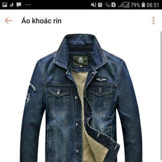 áo khoác jeans