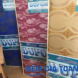 NNệm Bông ép gấp 3 Dupong 160x200x10
