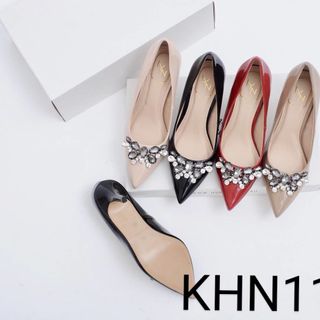 Cao gót 7cm nơ đá