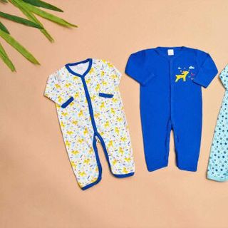 áo liền quần dành cho bé 0-9m