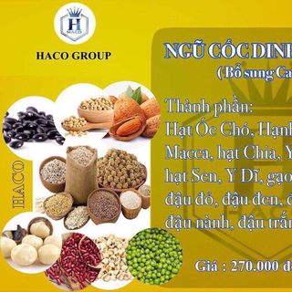 Bột Ngũ Cốc Dinh Dưỡng HACO