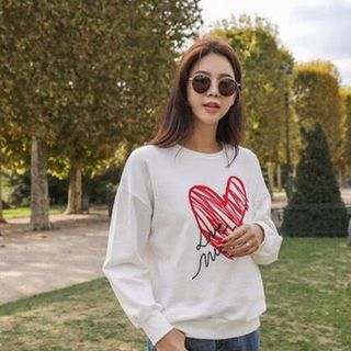 áo trái tim đỏ hot