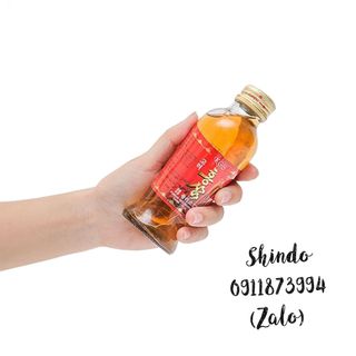 Nước hồng sâm có củ KGS/ Hộp 10 chai