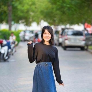 váy chống nắng jean