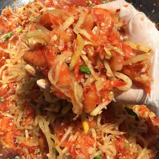 Mắm tôm chua đu đủ