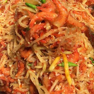 Mắm tôm chua đu đủ