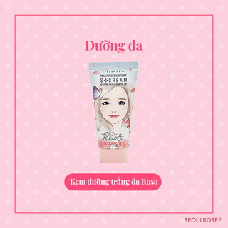 Kem Dưỡng Trắng Da Chống Nắng Rosa Seoul Rose