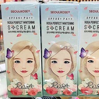 Kem Dưỡng Trắng Da Chống Nắng Rosa Seoul Rose