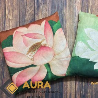 VỎ GỐI TỰA LƯNG AURA MẪU 13 45X45CM