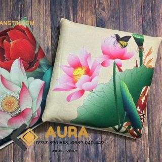 VỎ GỐI TỰA LƯNG AURA MẪU 13 45X45CM