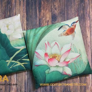 VỎ GỐI TỰA LƯNG AURA MẪU 13 45X45CM