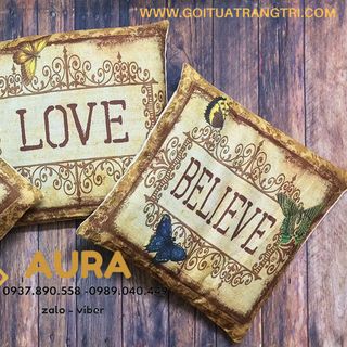 VỎ GỐI TỰA LƯNG AURA MẪU 14 45X45CM