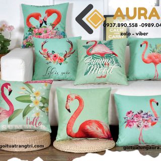 VỎ GỐI TỰA LƯNG AURA MẪU 7 45X45CM