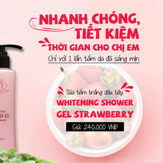 Sữa tắm trắng dâu tây CRD