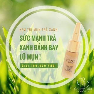 Trị mụn trà xanh CRD