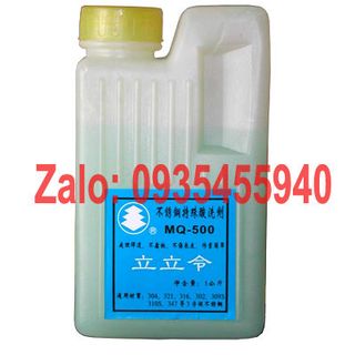 Sỉ lẻ chất tẩy mối hàn inox tẩy rỉ sét inox narden mq500