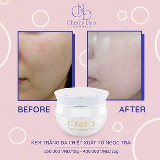 Kem face ngọc trai CRD MUA 1 TẶNG 1 SỮA RỬA MẶT CÁM GẠO CRD