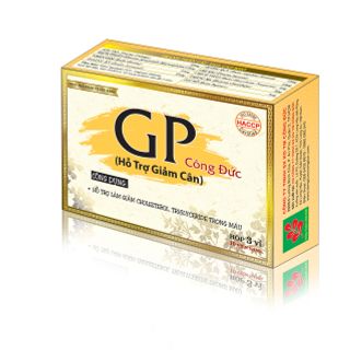 GP GIẢM PHÌ – GIẢM CÂN ỔN ĐỊNH MỠ MÁU – SP CỦA LƯƠNG Y NGUYỄN CÔNG ĐỨC
