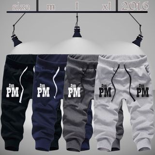 Quần thể thao nam nữ lửng bo PM