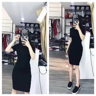 Váy body len tăm
