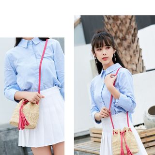 Túi xách dạng giỏ thời trang