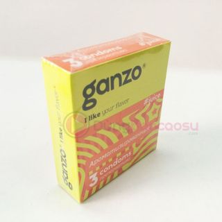 SỈ BAO CAO SU GANZO JUICE MÙI HƯƠNG HỘP LỚN 144 CHIẾC