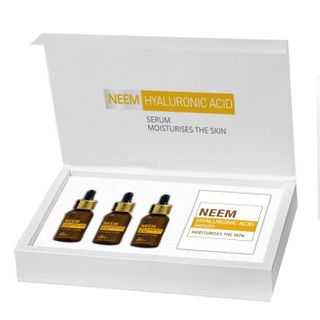 Serum HA NEEM - giúp da hấp thụ độ ẩm cao nhất làn da trở nên căng mịn mềm mượt giảm sự xuất hiện của các nếp nhăn