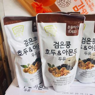 Sữa óc chó hạnh nhân đậu đen Hàn Quốc