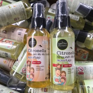 Xịt chống muỗi Citronella Thái Lan