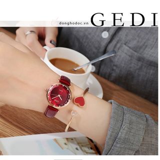Đồng hồ nữ GEDI 9651 ocean Dây da