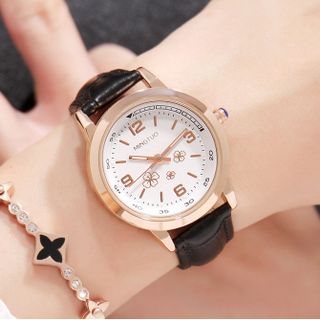 Đồng hồ Nữ MINGTUO Hàn Quốc T030X SEA - Mặt hoa độc đáo